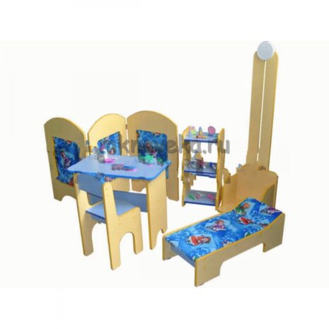 Комплект игровой мебели «Поликлиника» (6 предметов)